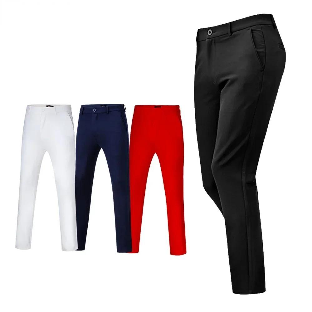 Pantalon long et slim pour hommes, pour le Golf et le Tennis, haute élasticité, résistant à l'usure,