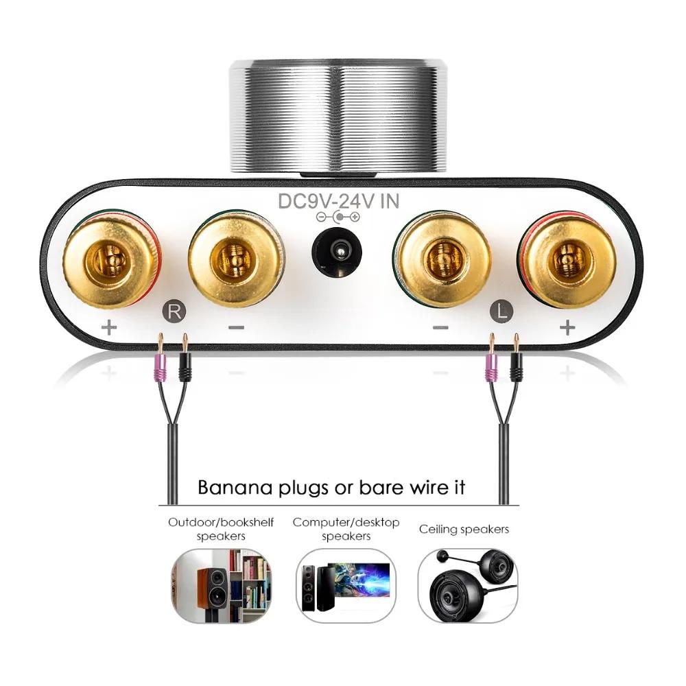 Woopker amplificateur Audio numérique amplificateur de son HiFi récepteur TPA3116 Bluetooth 5.0 voit