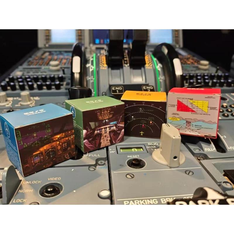 Porte-clés sonore d'avertissement d'avion Boeing 737 Airbus 320 EGPWS TCAS, produit authentique