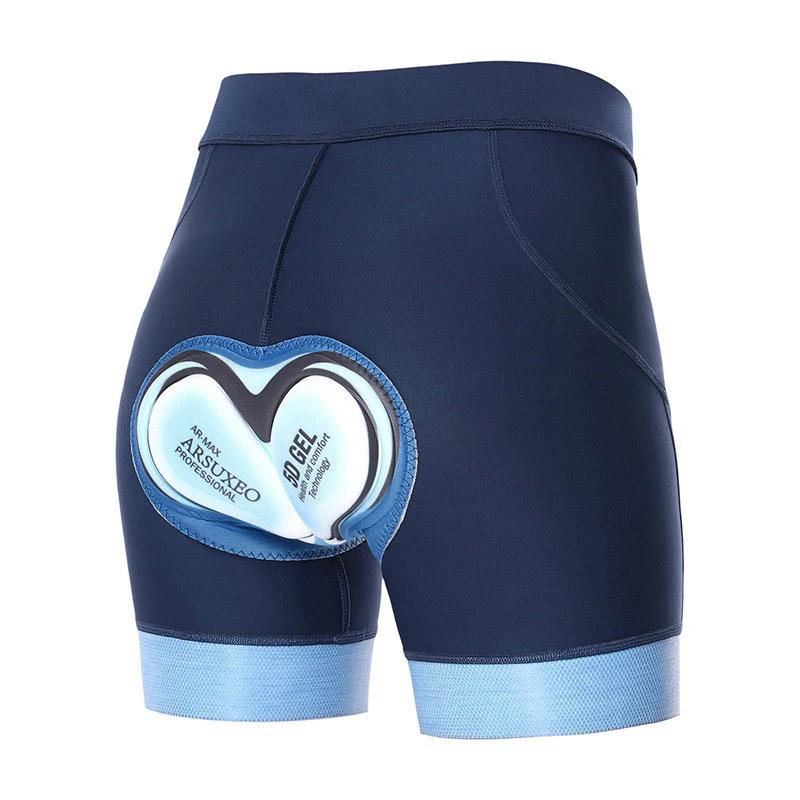 Nouveau short de cyclisme femmes collants de vélo sous-vêtements de vélo respirant sport femmes vtt