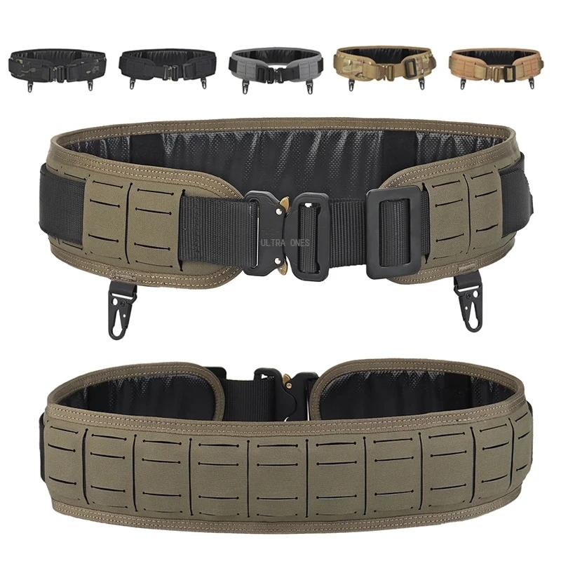 Ceinture tactique rembourrée Airsoft CS Combat Molle Airsoft ceintures Duty Paintball ceinture de ta