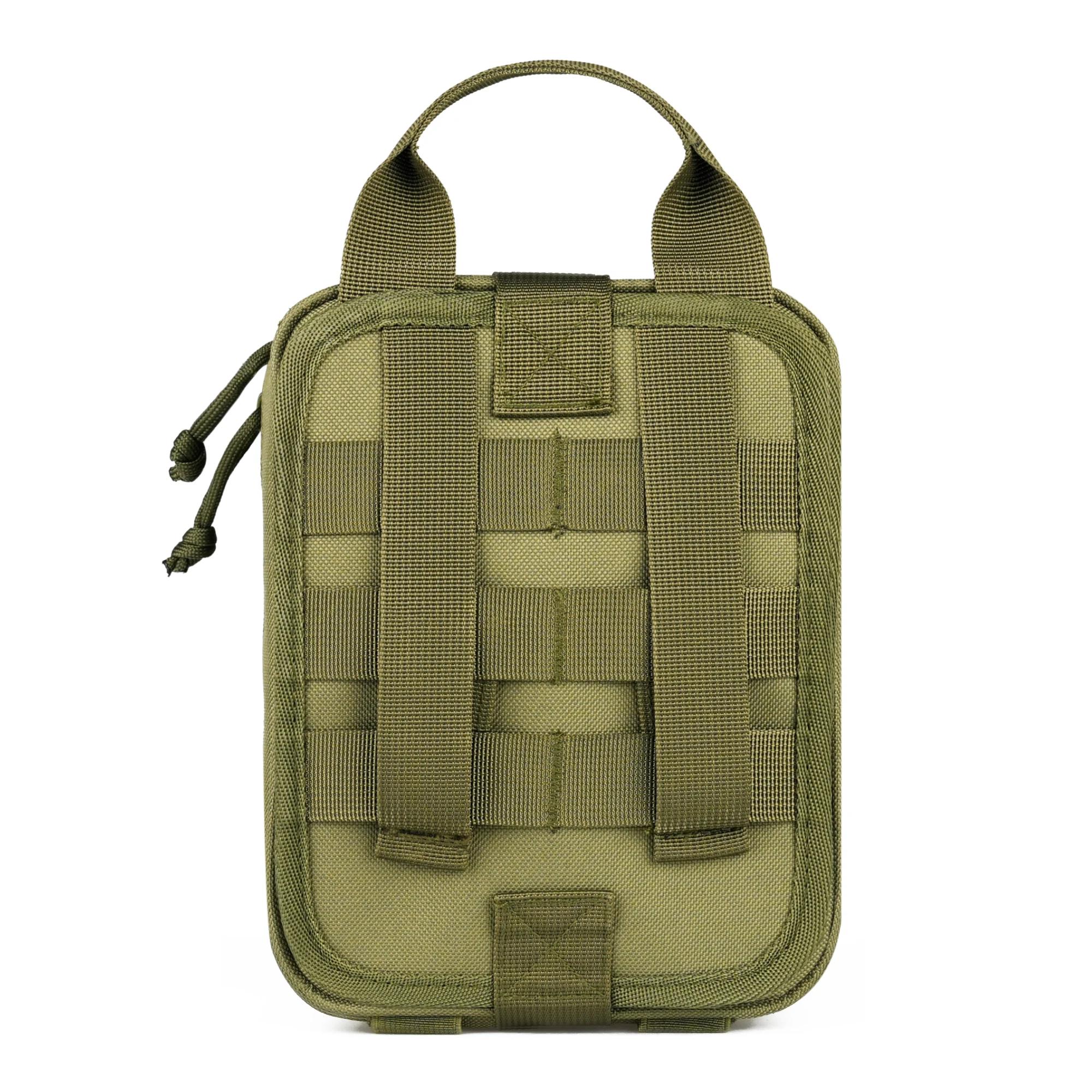 Kit de survie de premiers secours Rhino, pochette IFAK, Kit de Camping fourni avec 20 articles EMT p
