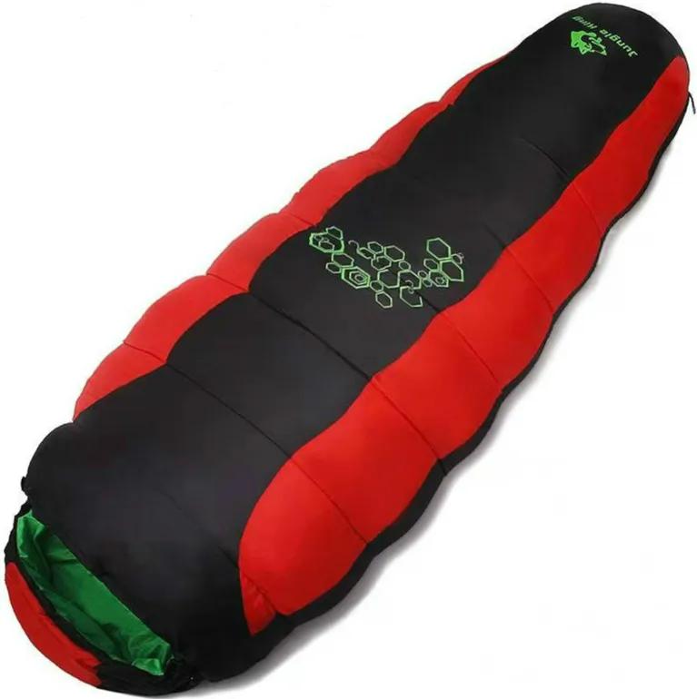 Jungle King CY0901 sacs de couchage en coton épais à quatre trous adaptés à l'hiver thermique 4 type