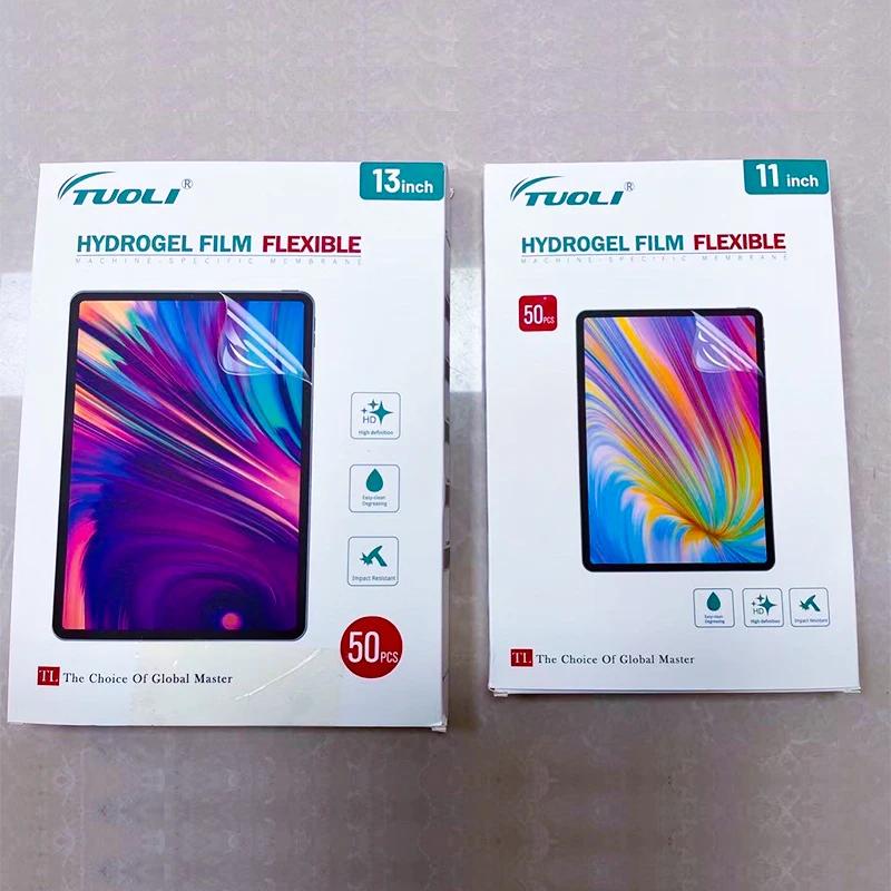 TUOLI 10 pièces tablettes universelles Film Hydrogel films protecteur d'écran pour iPad Air 11 pouce