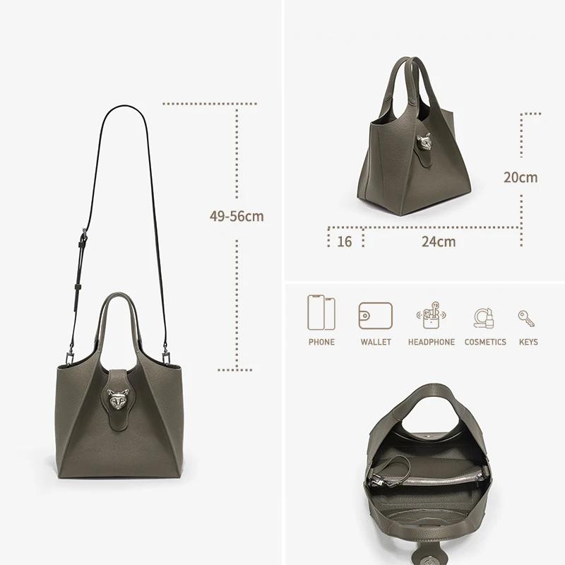 Sac à main fourre-tout de voyage BAFELLI 2026 pour femme en cuir véritable, sac à main unisexe de lu