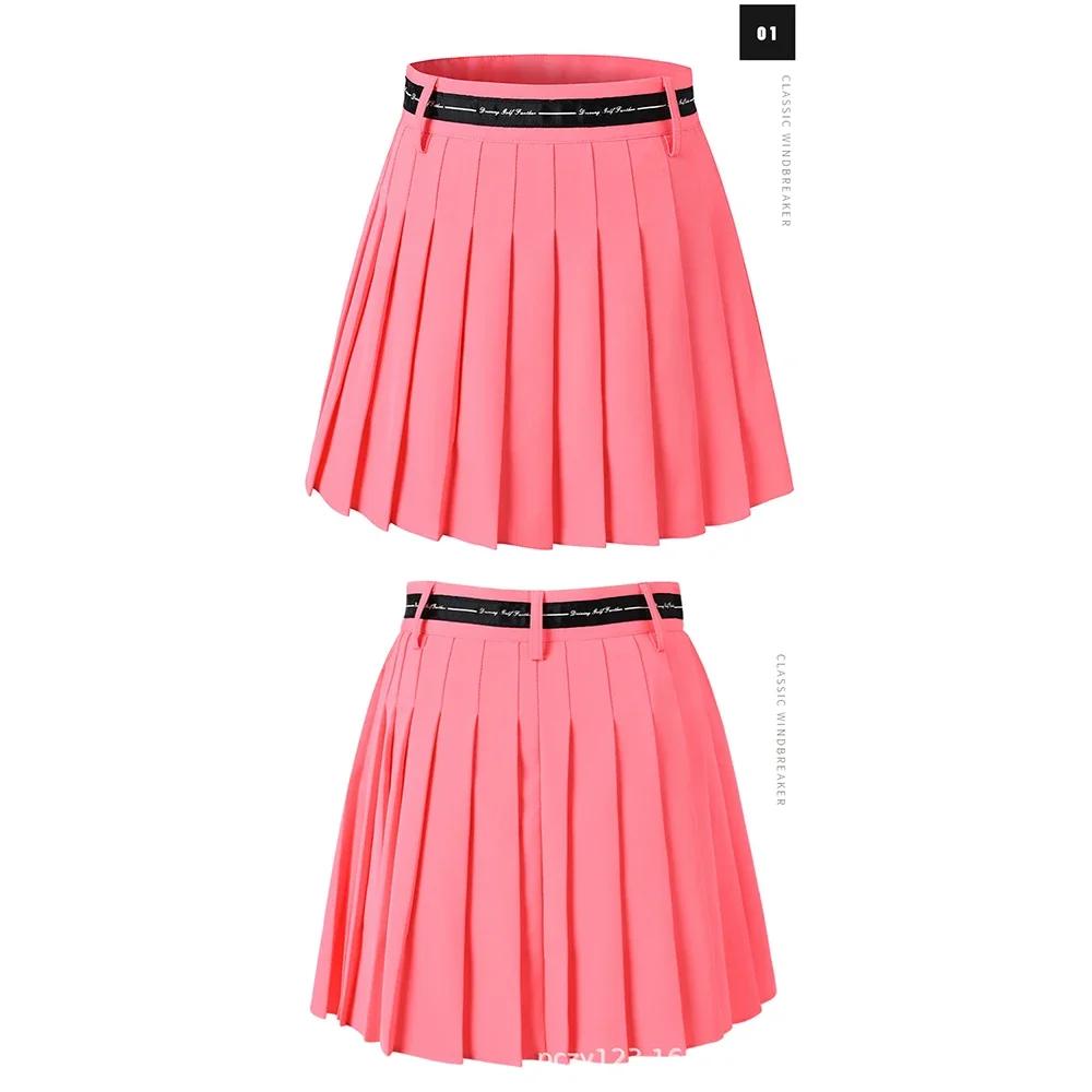 Jupe de Golf plissée taille haute pour femmes, jupe d'entraînement de sport douce, Fitness pour fill