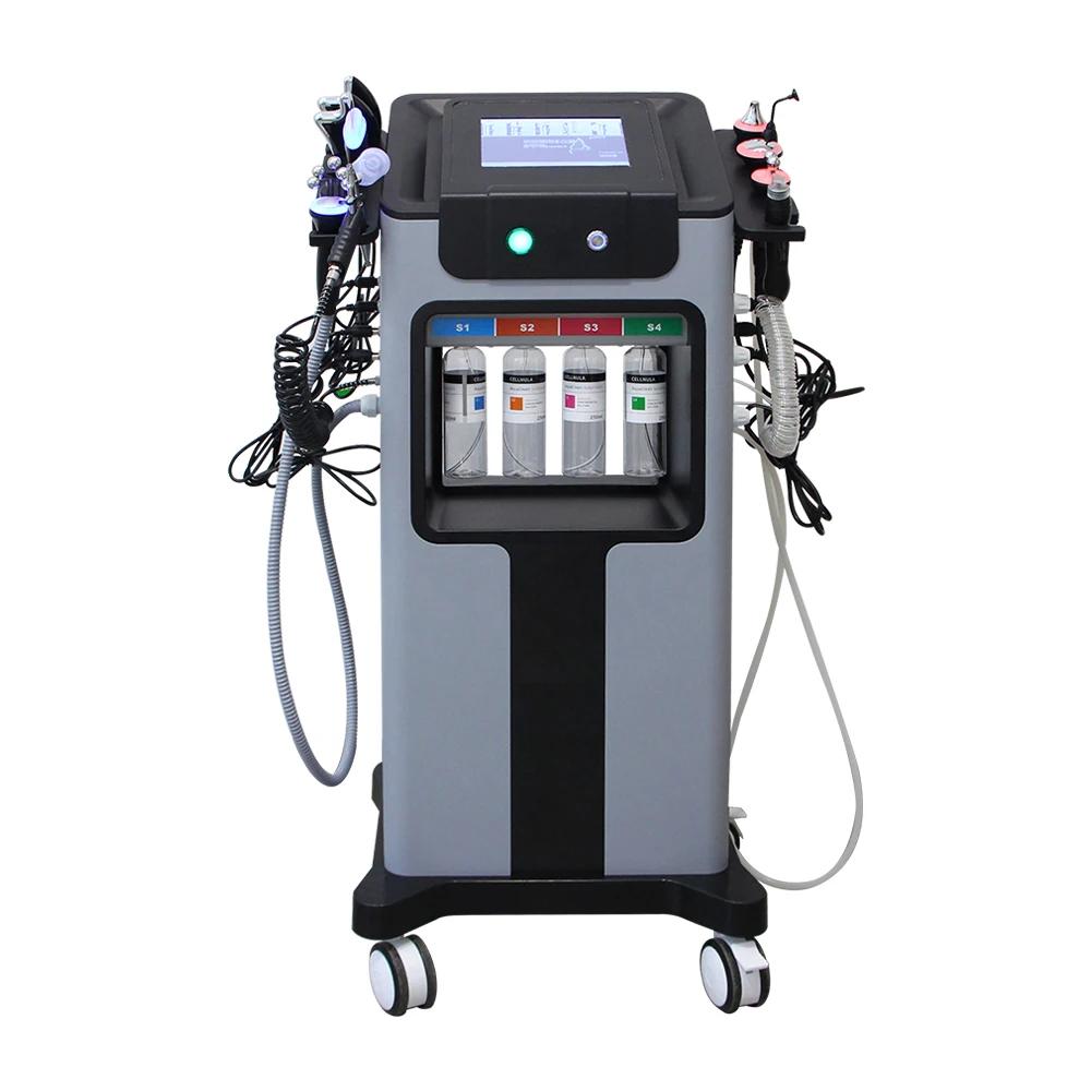 AOKO New10IN 1 Hydro Dermabrasion Aqua Peeling ultrasons soins du visage Injection d'oxygène rajeuni