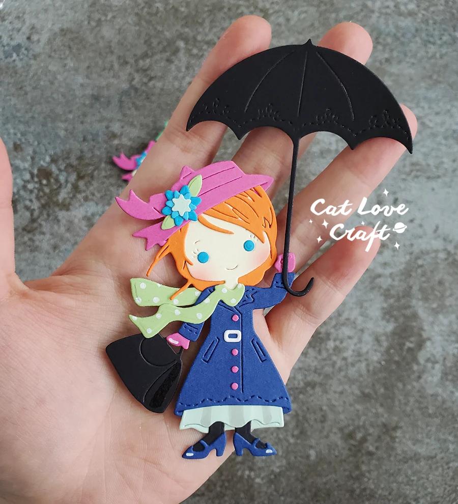 Catlove – matrices de découpe en métal avec personnages de film, moule de Scrapbooking, pochoir, déc