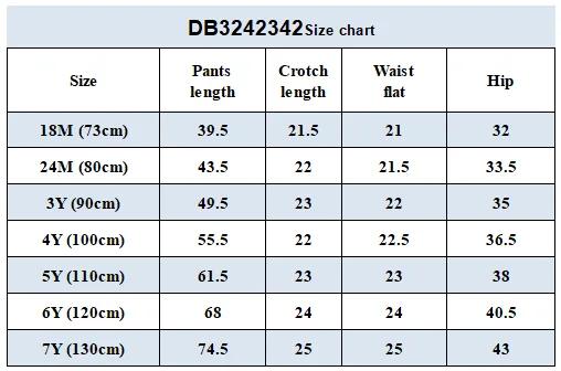 MAC-Pantalon en denim pour enfant, mode automne, décontracté, doux, mignon, extérieur, DB3242342