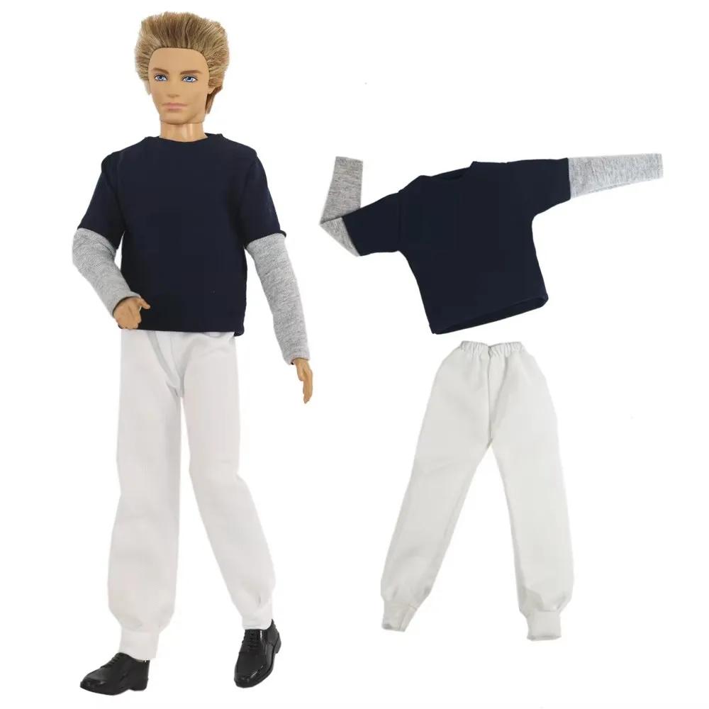 1 ensemble de vêtements de poupée, pull, vêtements décontractés, tenue pour poupée Ken de 12 pouces,
