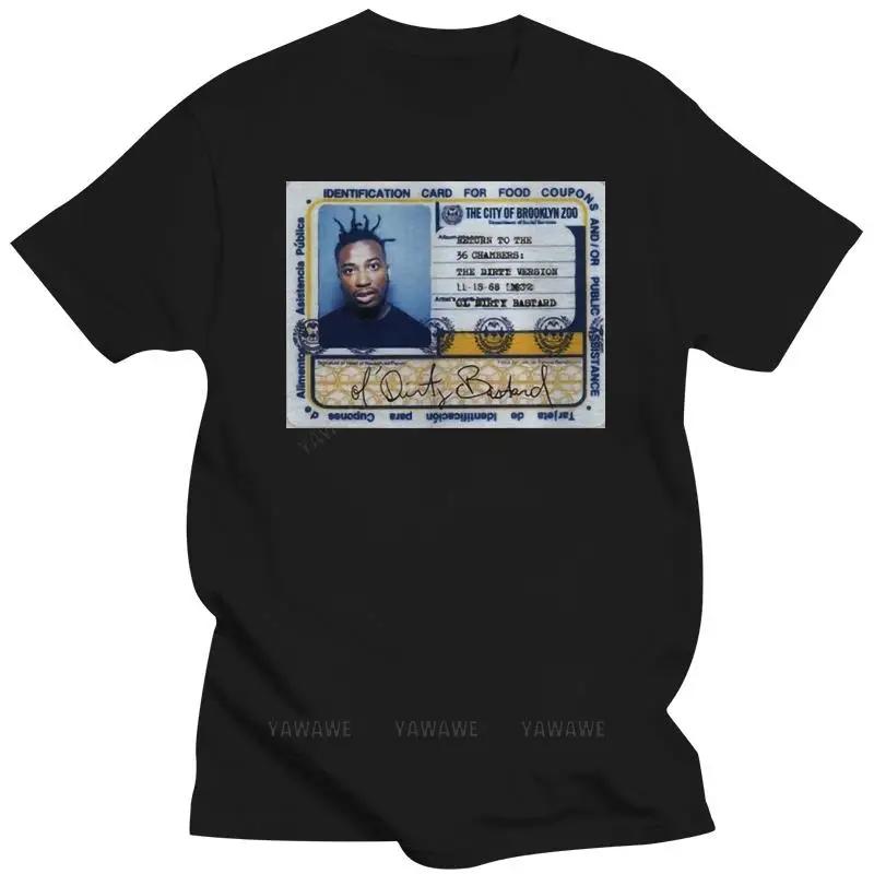Hommes marque mode t-shirt été t-shirts pour hommes Ol sale Bastard ODB Rap Hip Hop Logo noir blanc