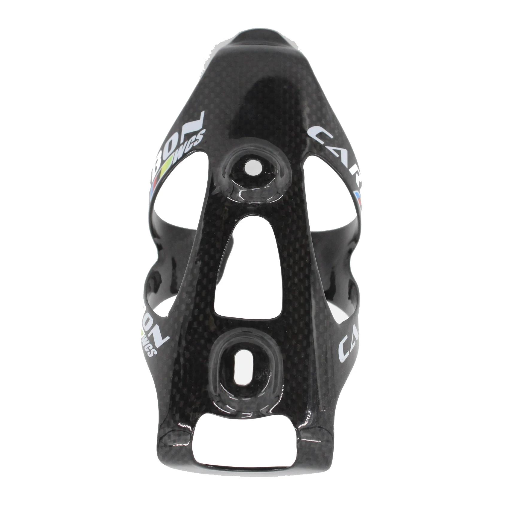 WCS porte-bouteille d'eau de vélo entièrement en Fiber de carbone porte-bouteille de vélo de route v