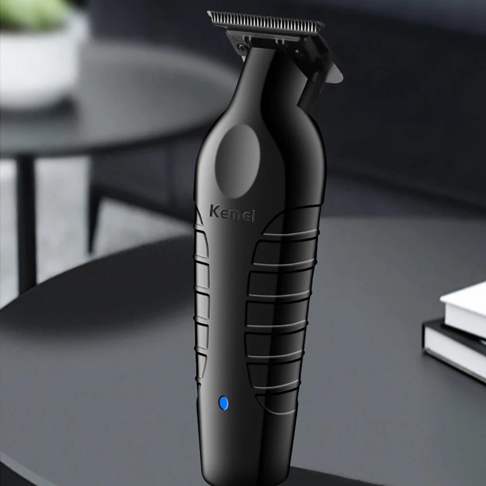 Kemei-Tondeuse à cheveux électrique aste sans fil KM-2299 Tondeuse à cheveux de type C Barbier ontar
