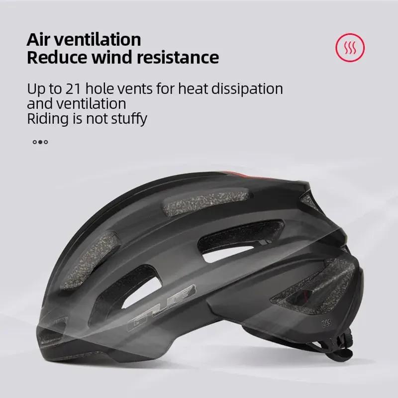 GUB-Casque de vélo moulé intégralement pour homme et femme, casquette de sécurité ultralégère, équip
