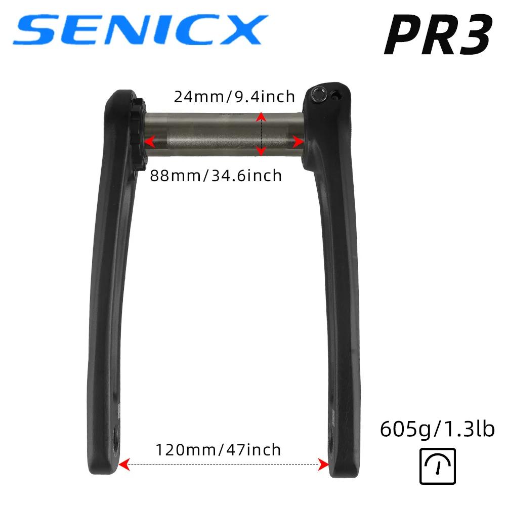 GENICX Store 3-Pédalier de vélo de route en aluminium, haute qualité, 165/170/172, 5/175mm, JO46-30T