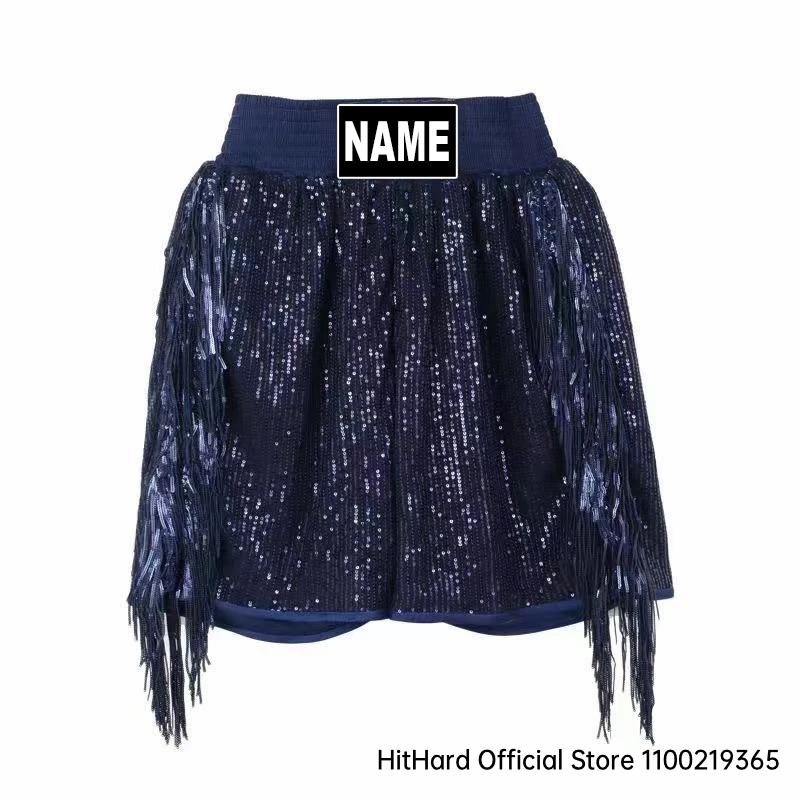 Ningdéclinaison-Shorts de boxe personnalisés pour hommes et femmes, pantalons de boxe pour enfants,