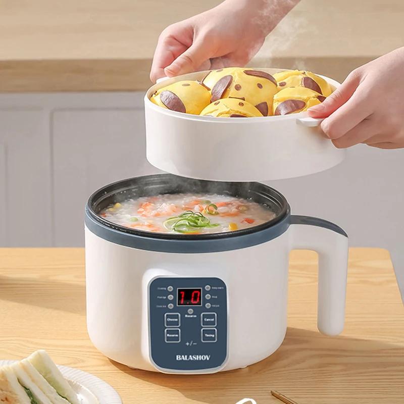 Cuiseur à riz électrique 1,7 l, simple, Double couche, 220V, multi-cuiseur antiadhésif, multicuiseur