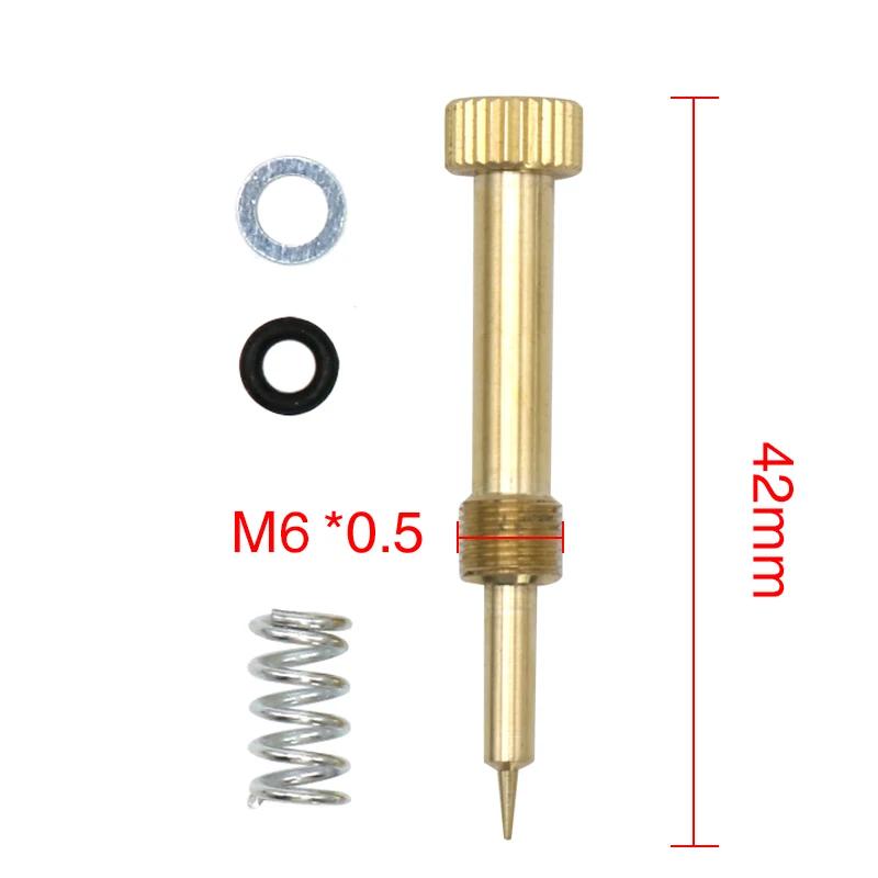 ZSDTRP pour carburateur Mikuni VM22 vis de mélange d'air et de carburant vis pilote vis de réglage d