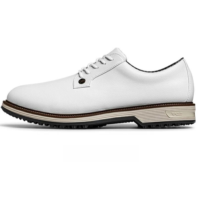 Chaussures de golf PGM pour hommes avec clous antidérapants, amorti à haute élasticité et baskets à