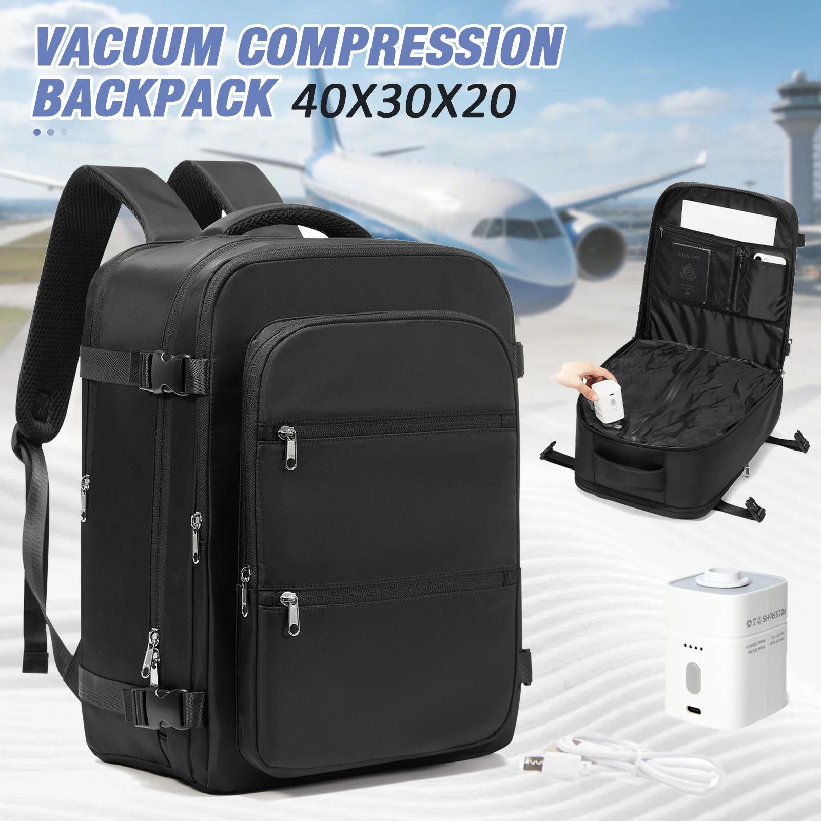 Sac à dos EeasyJet Ryanair 40x30x20, sac à dos à compression sous vide, sac à dos pour hommes, sac d