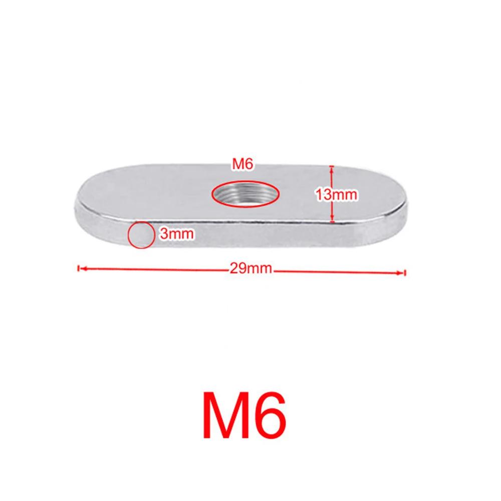 4 pièces Kayak canoë M5/M6 écrou coulissant en acier inoxydable montage latéral Rail coulissant Sild