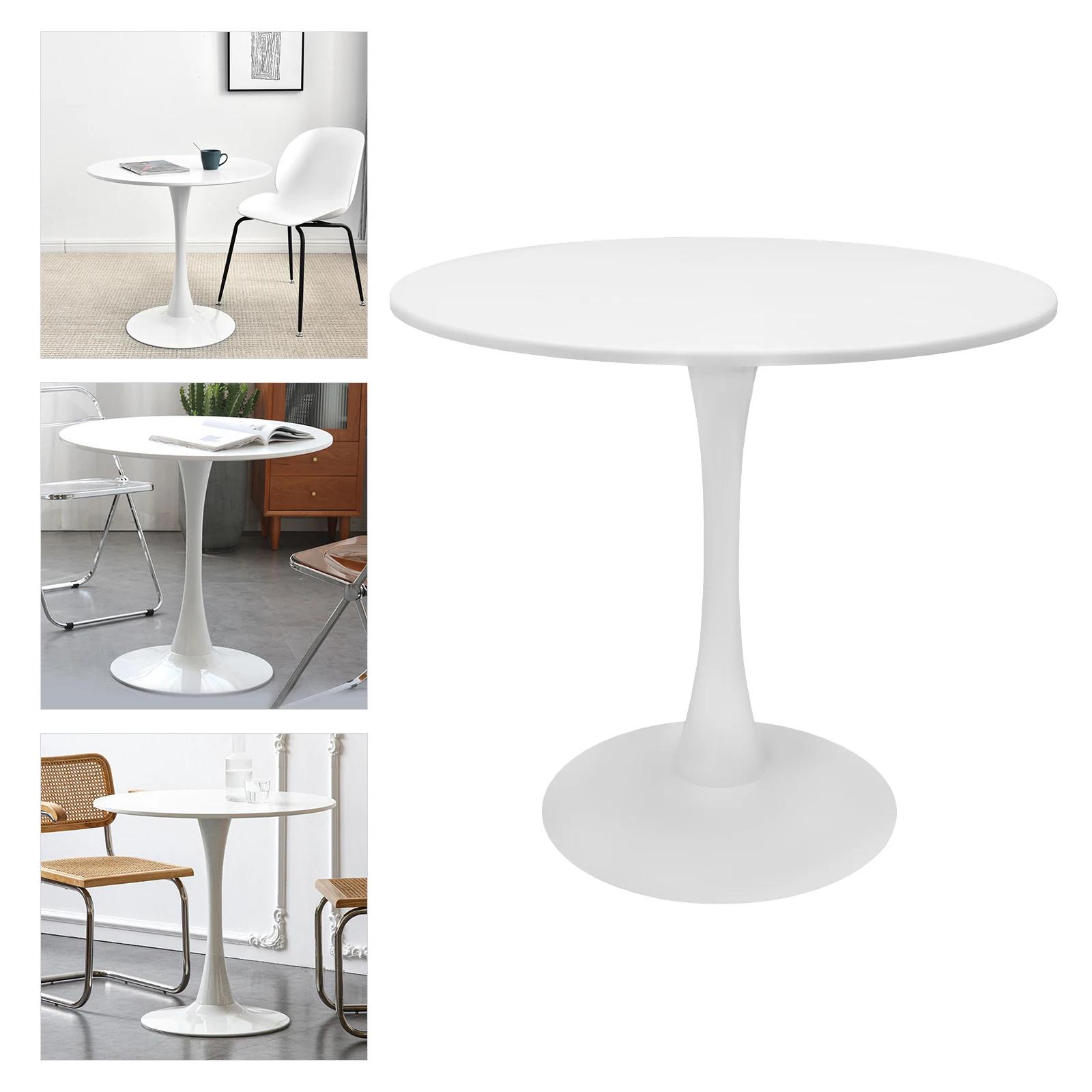 "Table Basse Blanche et Moderne Décontractée, Décoration de Salon pour la Maison"