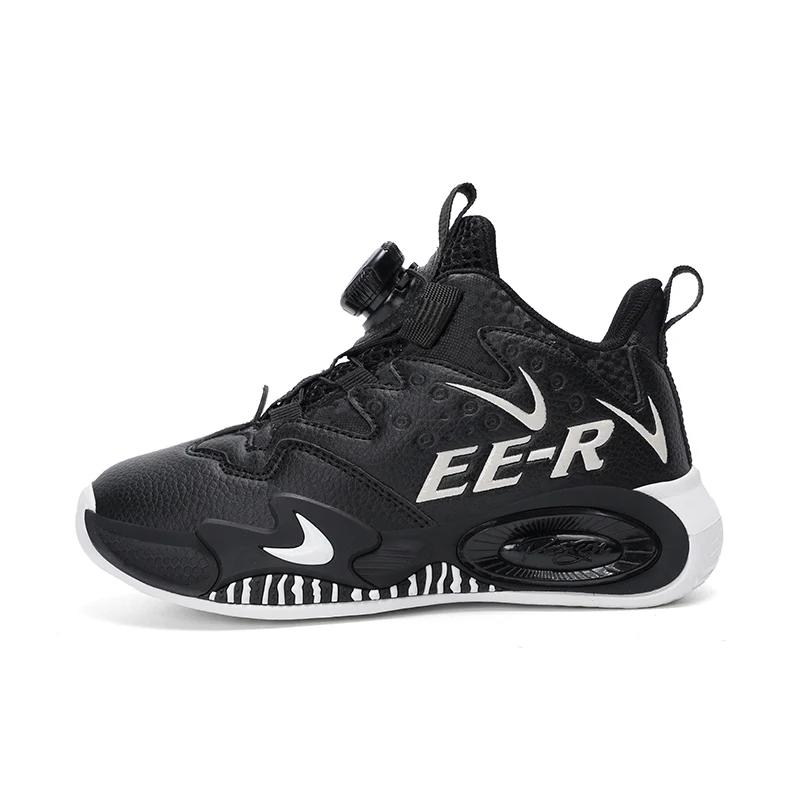 Baskets enfants chaussures de basket-ball décontractées pour enfants chaussures de sport montantes p