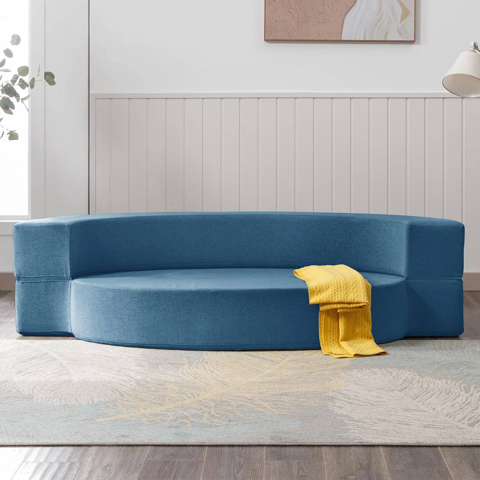 HORGgland-Canapé-lit pliant narO, canapé-lit, chaise longue pour invités, matelas de sol convertible