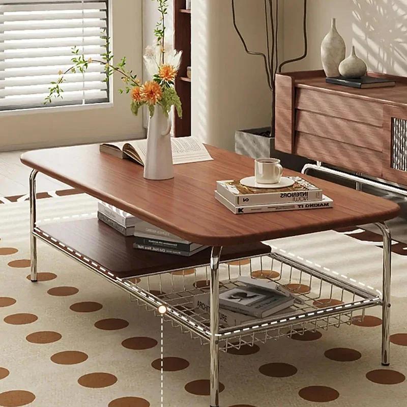Table basse européenne Unique, Glamour exquis, moderne, Simple, luxe, minimaliste, meubles postmoder