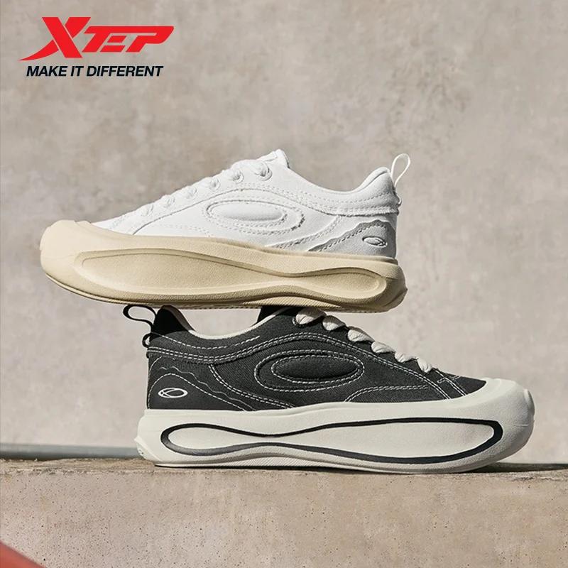 Xtep Starfall-Chaussures de Skateboard Confortables et Légères pour Femme, Style ChimStreet Décontra