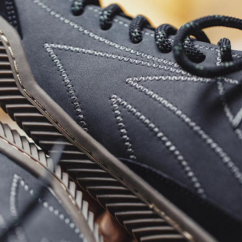 Maden rétro noir Patchwork allemand formateurs chaussures une pièce tricot chaussette baskets à lace