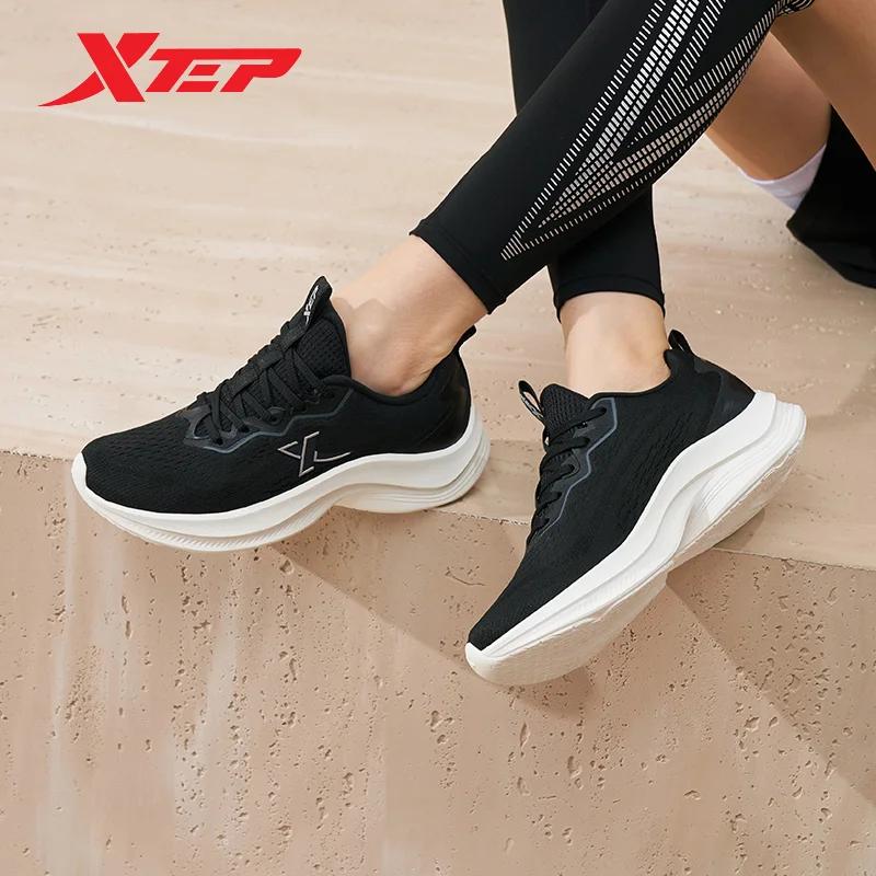 Xtep chaussures de course pour femmes automne chaussures de sport confortables coussin léger respira