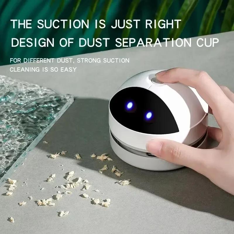 Mini aspirateur Portable pour Table de bureau, aspirateur de poussière, USB, balayeuse de Table, cra
