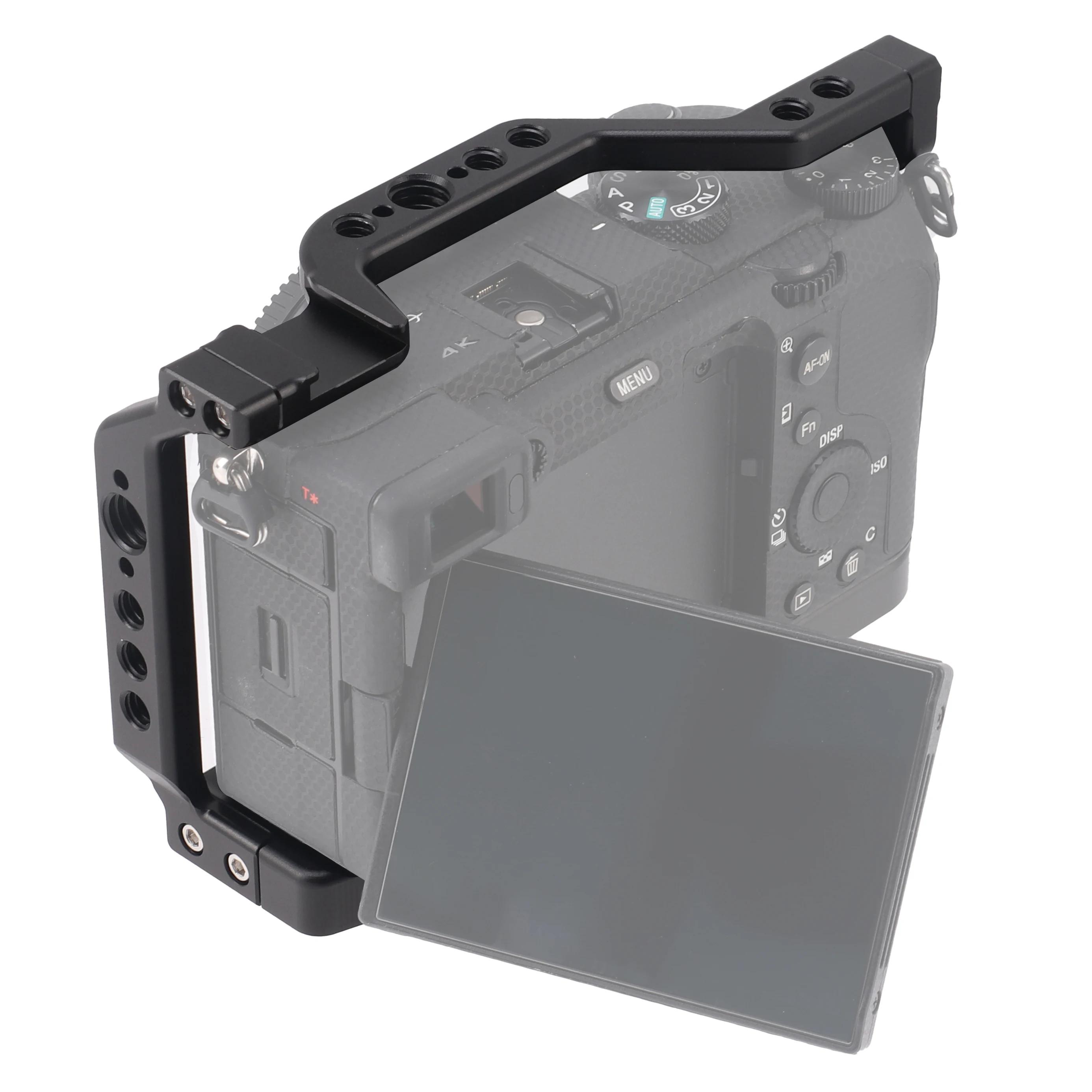 JLwin kit de Cage de caméra extension de protection du corps cage complète adapté pour Sony A7C Cage