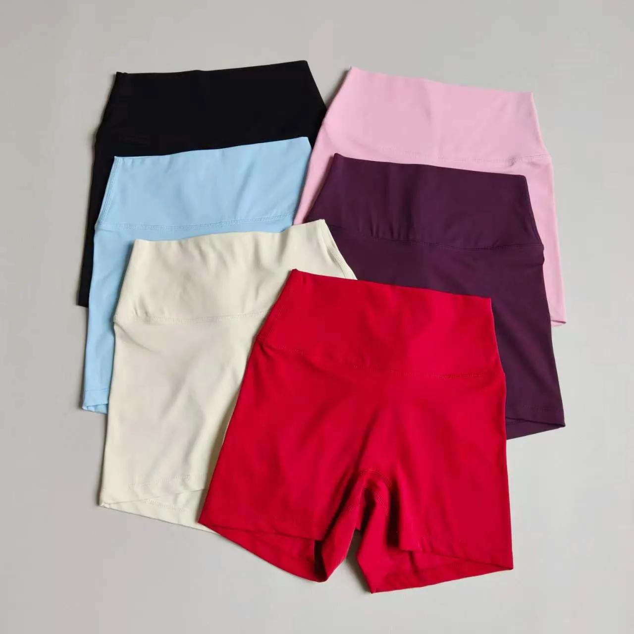 Shorts de yoga taille haute pour femme, push-up, pour fitness, gym, cyclisme et sport