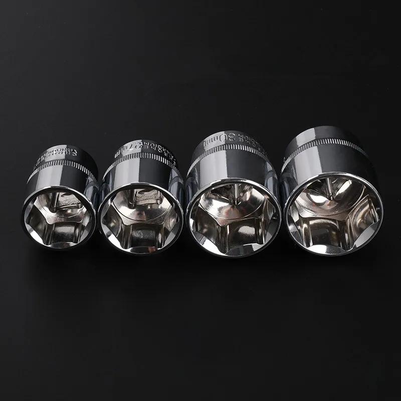 Clé à douille courte hexagonale 1/2, 8MM 9MM 10MM 11 12 13 14 15 16 17 18 19 20 21 22 23 24, manchon