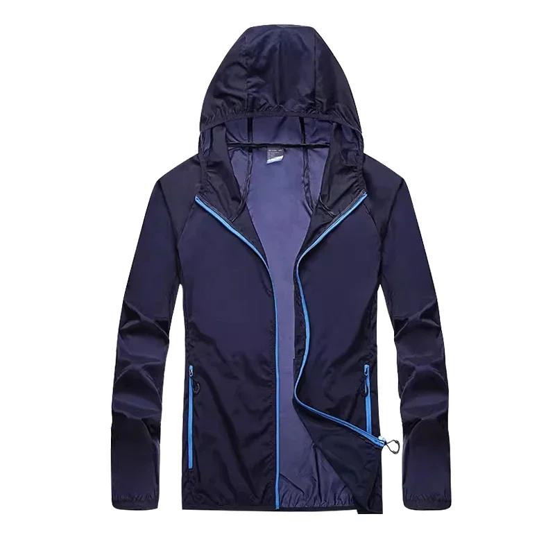Veste de pluie imperméable pour le golf, légère, à séchage rapide, protection solaire UV, respirante