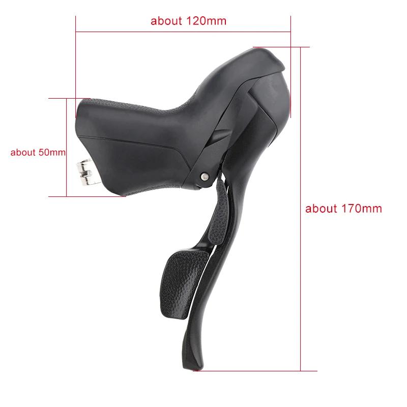 MicroNEW manettes de vitesse de vélo de route 3x7 3x8 3x9 3x10 3X11 vitesses levier de frein vélo 2x