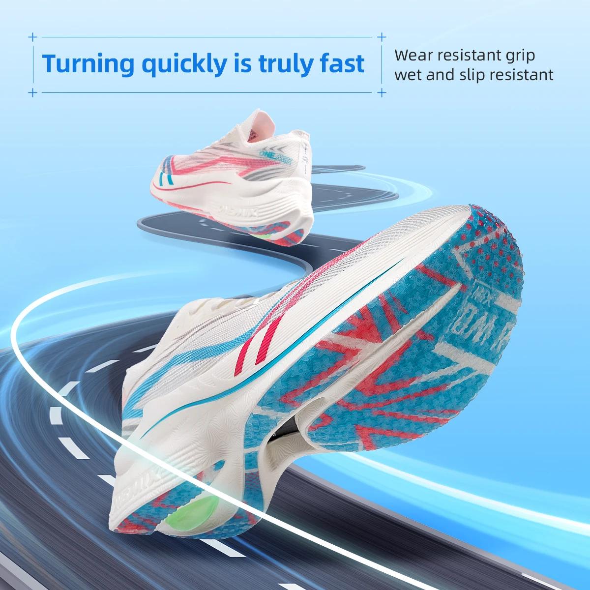 ONEMIX 2026 Tupo Nouvelle Chaussure de Course Marathon à Plaque Carbone Pro Tests Support Stable Amo
