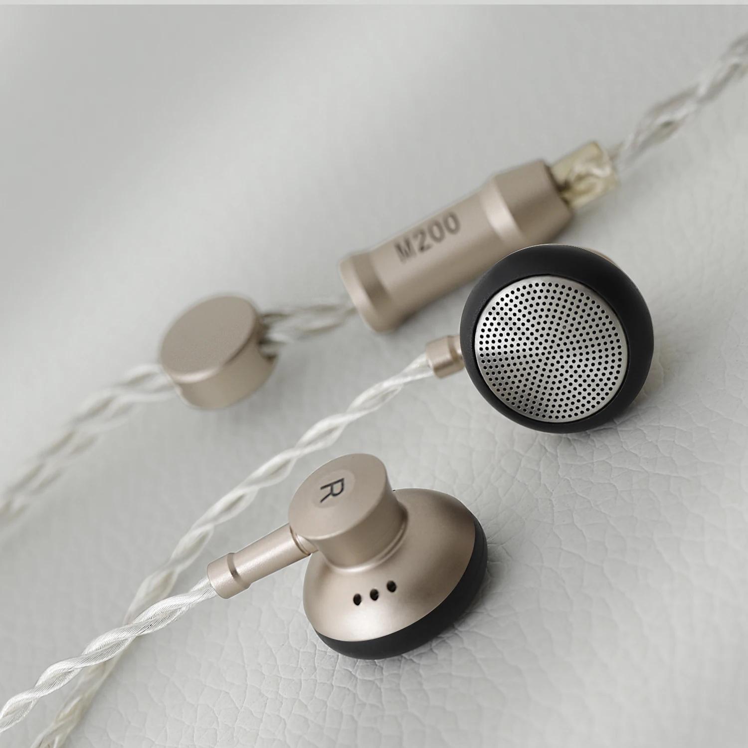 Écouteurs filaires intra-auriculaires SIVGA M200 Hi-Fi, son clair et large scène sonore, prise jack