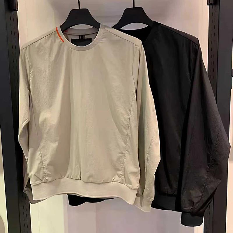 Nouveau Pull de Sport Homme 208 Automne 2026 Manches Longues Col Rond Coupe-Vent Entraînement Golf C