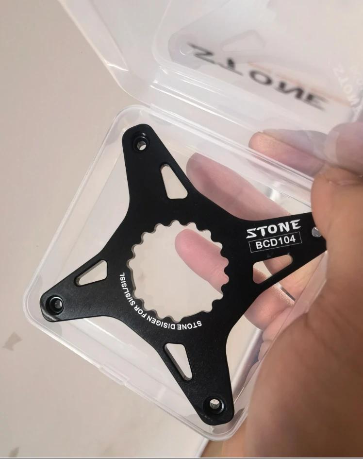 Adaptateur araignée pour chaîne de vélo, pour canondal, conversion en BCD104 4 boulons