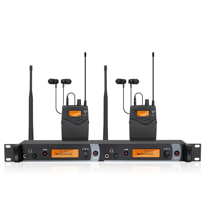 Système de monitoring intra-auriculaire professionnel SR-2050, moniteur multi-bodypack 2 canaux avec