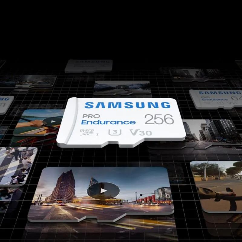 SAMSUNG PRO-Carte Micro SD/TF 64 Go, 256 Go, 128 Go, 128 Go, U3, mémoire 4K, pour téléphone