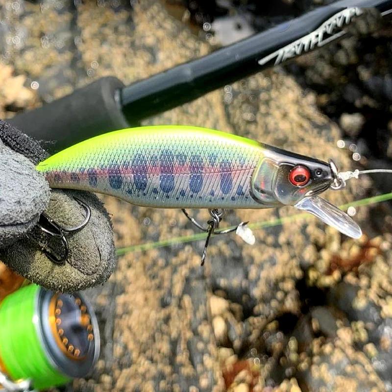 Leurre coulant de type poisson nageur, appât Élidéal pour la pêche au bar ou au brochet, crankbait,