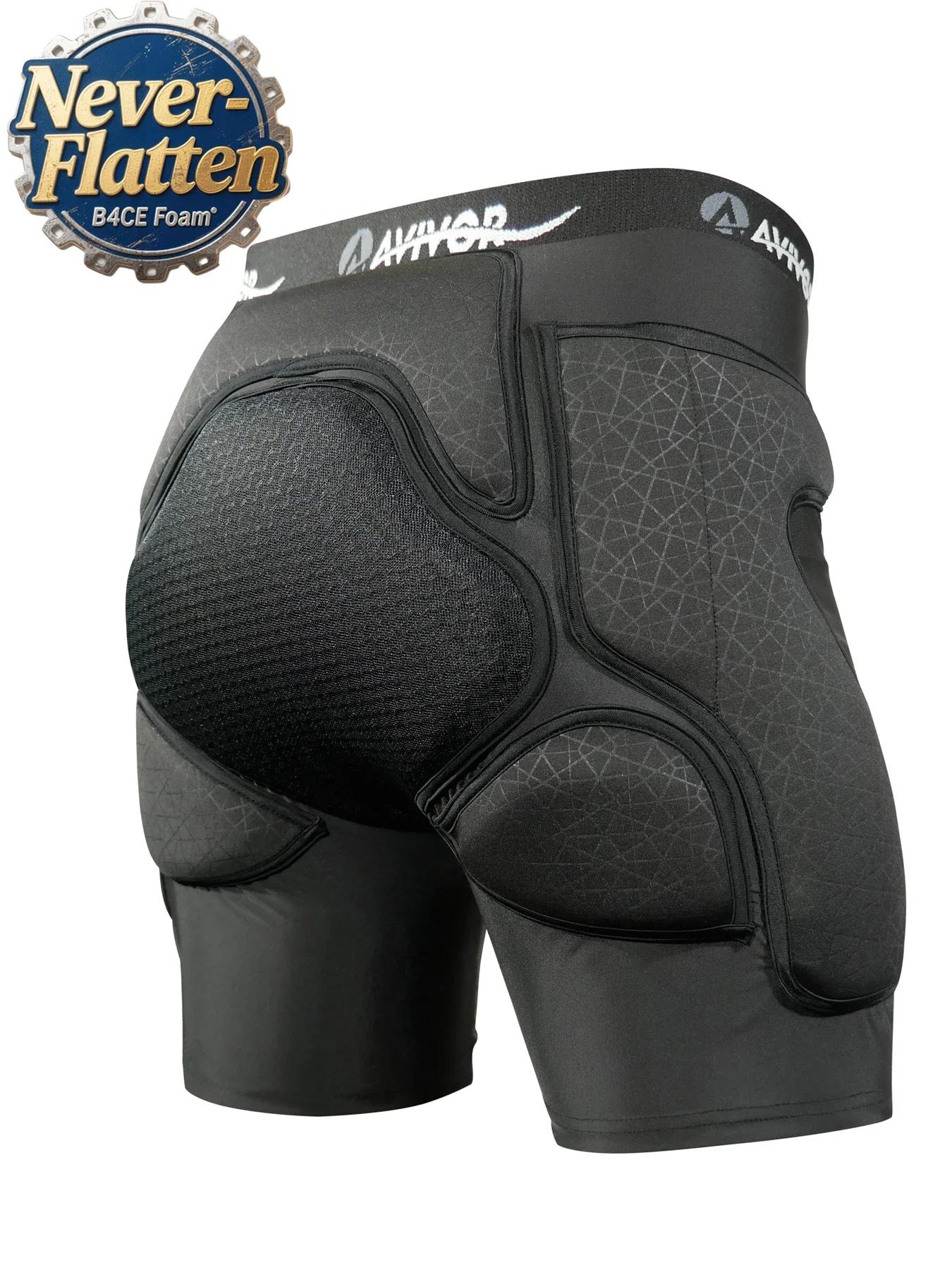 AVIVOR Never-Flatten Short rembourré en mousse | Couverture complète et respirante | Protection
