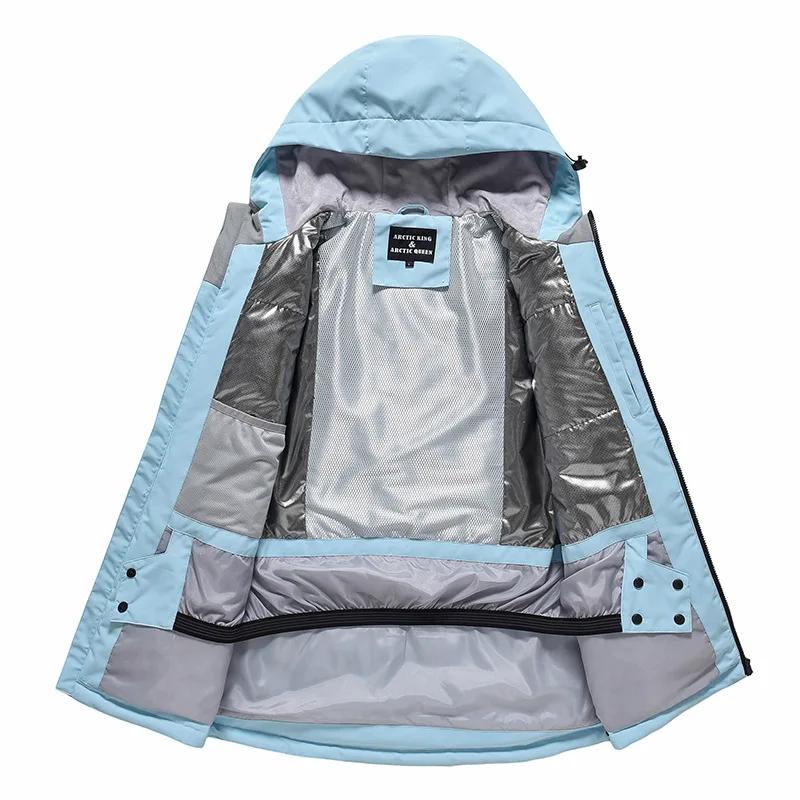 Combinaison de Ski pour hommes et femmes, nouvelle mode d'hiver, coupe-vent, imperméable, veste et p