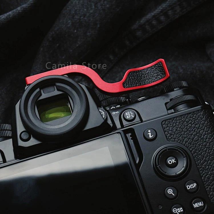 Poignée en métal pour appareil photo Nikon Zf Z-f, avec accessoires de protection en cuir
