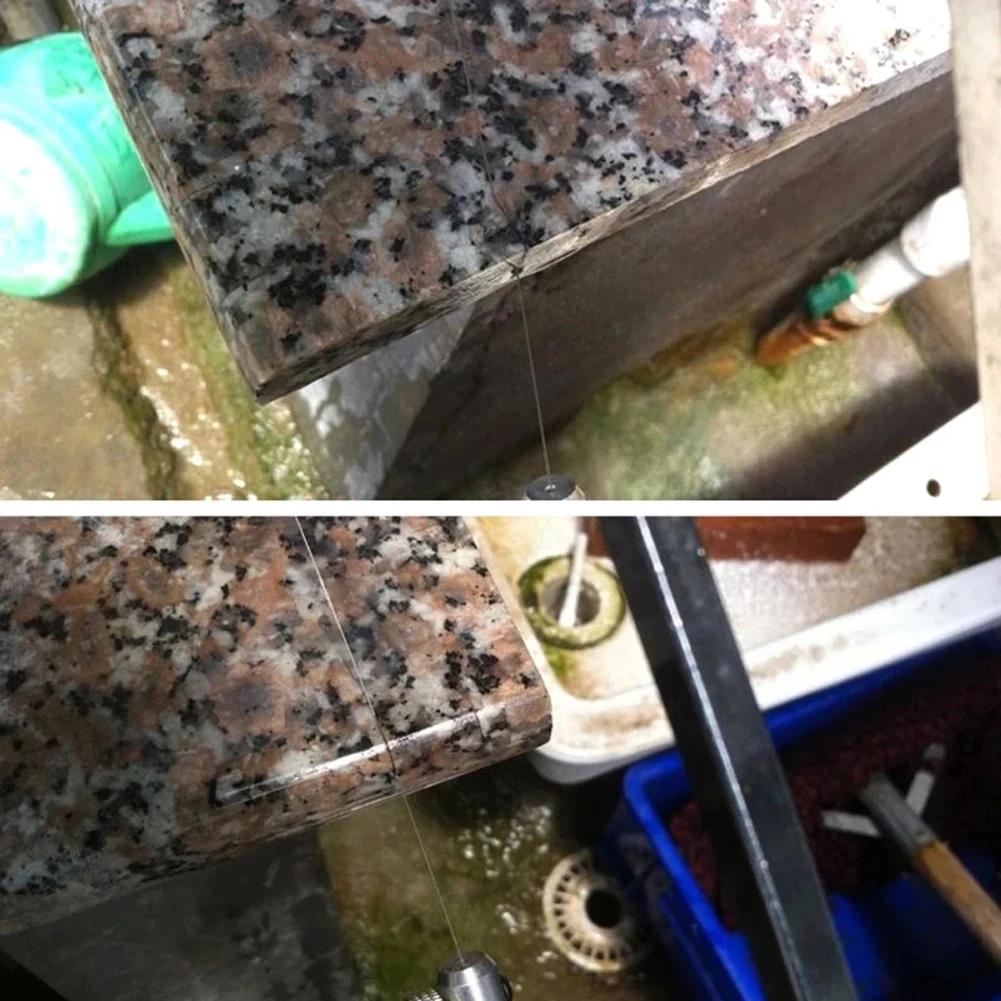 Fil de coupe diamant super fin 1m, outil de bricolage, lames de scie, Jade métal marbre granit pierr