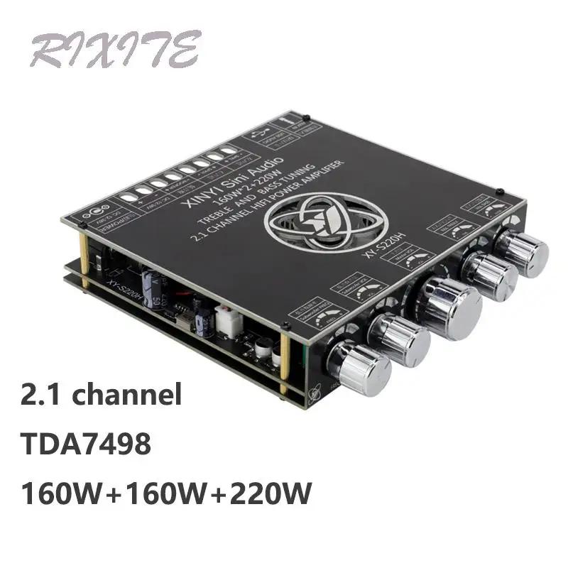 Carte d'amplificateur de puissance de caisson de basses Bluetooth, 160 canaux, HiFi, classe D, audio